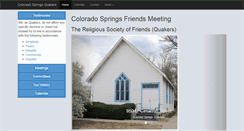 Desktop Screenshot of coloradospringsquakers.org